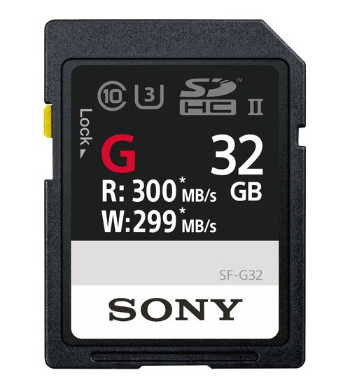 SONY SF-G SDHC 32GB SERIES 300MB/s